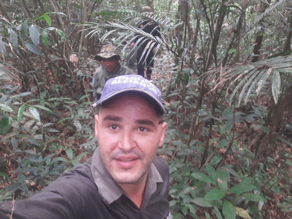 sweating in the jungle