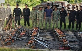 Forest Protection Wildlife Alliance illegal equipment