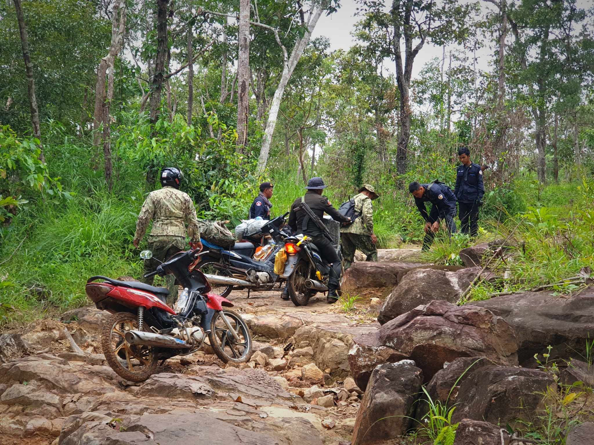 Cambodia jungle rangers