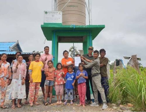 The Southern Cardamoms REDD+ Project brings water to villages in Cambodia