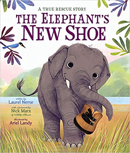 Chhouk book Elephant New Shoe Cambodia Wildlife Alliance